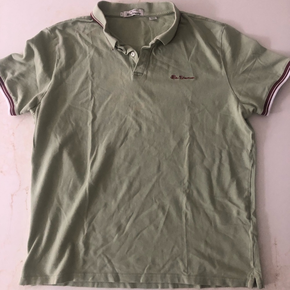 Ben Sherman mint green polo